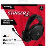 HyperX Cloud Stinger 2 Core over-ear gaming headset Zwart