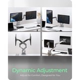 ICY BOX  monitorarm Grijs