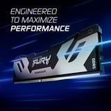 Kingston FURY 16 GB DDR5-6400 werkgeheugen Wit, KF564C32RW-16, Renegade, XMP
