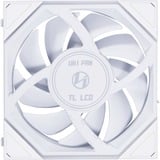 Lian Li UNI FAN TL 120 LCD Reverse RGB case fan Wit, 120 x 124 x 28 mm