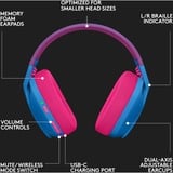 Logitech G435 LIGHTSPEED Wireless  over-ear gaming headset Blauw, Bluetooth, Pc, PlayStation 4, PlayStation 5