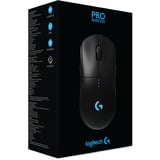 Logitech G PRO draadloze gaming muis Zwart, 100 - 25.600 dpi, RGB leds