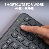 Logitech Signature Slim K950 toetsenbord Grafiet, US-International lay-out (QWERTY)