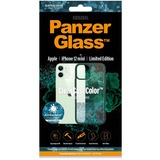 PanzerGlass ClearCaseColor iPhone 12 mini telefoonhoesje Transparant/donkergroen