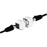  RJ45 Magnetische Zekeringskoppeling CAT6 Wit