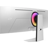 SAMSUNG Odyssey OLED G9 S49CG954SU 49" Curved UltraWide gaming monitor Zilver, HDMI, DisplayPort, USB-A, Wi-Fi, BT, 240 Hz