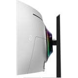 SAMSUNG Odyssey OLED G9 S49CG954SU 49" Curved UltraWide gaming monitor Zilver, HDMI, DisplayPort, USB-A, Wi-Fi, BT, 240 Hz