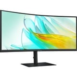 SAMSUNG ViewFinity S6 S65UC 34" Curved UltraWide monitor Zwart, HDMI, DisplayPort, Sound, RJ-45, USB-C