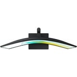 SAMSUNG ViewFinity S6 S65UC 34" Curved UltraWide monitor Zwart, HDMI, DisplayPort, Sound, RJ-45, USB-C