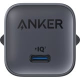 Anker 45W Nano wandoplader Zwart, 1x USB-C, met kabel