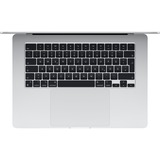 Apple MacBook Air 15" 2024 (MRYP3FN/A) laptop Zilver | M3 | 10-Core GPU | 8 GB | 256 GB SSD