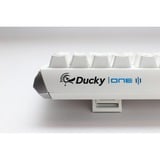 Ducky One 3 Classic, gaming toetsenbord Wit, BE Lay-out, Cherry MX RGB Red, RGB leds, ABS