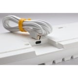 Ducky One 3 Classic, gaming toetsenbord Wit, BE Lay-out, Cherry MX RGB Red, RGB leds, ABS