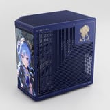 HYTE Hoshimachi Suisei Y70 midi tower behuizing Blauw | 2x USB-A | 1x USB-C | Tempered Glass