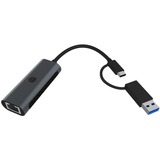 ICY BOX IB-LAN301-C3 netwerkadapter 