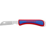 KNIPEX Electriciën Zakmes 16 20 50 SB Rood/blauw, Lengte 120mm