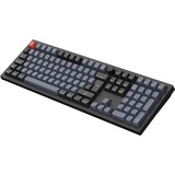 Keychron V6 Max-D4 QMK, toetsenbord Zwart, BE Lay-out, Gateron Jupiter Banana, RGB leds, Hot-swappable, Bluetooth, 2.4GHz