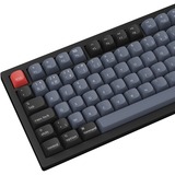 Keychron V6 Max-D4 QMK, toetsenbord Zwart, BE Lay-out, Gateron Jupiter Banana, RGB leds, Hot-swappable, Bluetooth, 2.4GHz