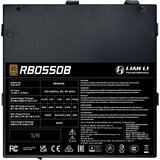 Lian Li RB 550 watt voeding  Zwart, 1x PCIe