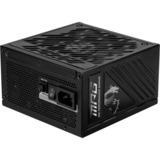 MSI MPG A850GS PCIE5, 850 Watt voeding  Zwart, 1x 12VHPWR, 3x PCIe, Kabelmanagement