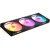 NZXT F420 RGB case fans Zwart, 3 stuks, 420 x 140 x 25 mm, PWM