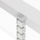 Neomounts ADS06-132WH Kabelgeleider - magnetische bevestiging - universeel kabelgeleiding Wit