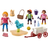 PLAYMOBIL City Life - Starterpack opvoeder met bolderwagen Constructiespeelgoed 71258