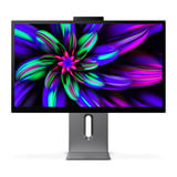 Philips Brilliance 27E3U7903 27" 5K Ultra HD monitor Grijs, 1x HDMI, 2x USB-C, 2x USB-A, 2x Thunderbolt, 1x RJ-45, Webcam