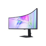 SAMSUNG ViewFinity S9 S95UC Dual QHD 49" Curved UltraWide monitor Zwart, 2x HDMI, 1x DisplayPort, USB-C, USB-B, USB-A, 120 Hz