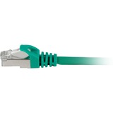Sharkoon Netwerkabel SFTP, RJ-45 met Cat.7a Groen, 3 meter, Ruwe kabel