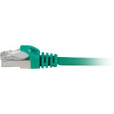 Sharkoon Patchkabel SFTP, RJ-45 met Cat.7a Groen, 3 meter, Ruwe kabel