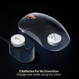 SteelSeries Sensei Pro Mini gaming muis Wit, 100 - 42.000 DPI, 8K, UWB / 6 GHz