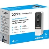 TP-Link Tapo D230S1 smart videodeurbel Zwart/wit