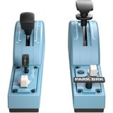 Thrustmaster TCA Quadrant Add-on Airbus Edition gaming schubregler Blauwgrijs/zwart, Pc