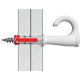 fischer DUOPOWER 6X30 EasyHook Round K 6 plug Wit