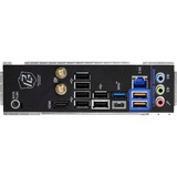 ASRock B650E PG RIPTIDE WIFI socket AM5 moederbord Zwart/blauw, RAID, 2.5 Gb-LAN, Wi-Fi, BT, Sound, ATX
