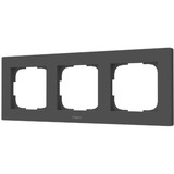 Aqara Switch Frame H2 EU 3-gang frontje Grijs