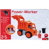 BIG Power Worker - Vuiniswagen + Figuur Speelgoedvoertuig 