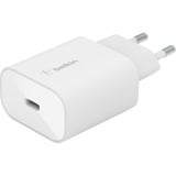 Belkin 25W USB-C PD 3.0 Wandlader met PPS Wit