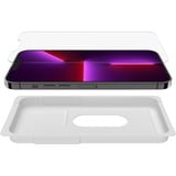 Belkin SCREENFORCE UltraGlass antimicrobiële screenprotector voor iPhone 13 Pro Max beschermfolie Transparant