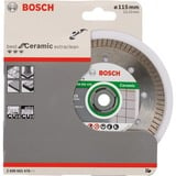 Bosch Diamantdoorslijpschijf Best voor Keramiek Extra-Clean Turbo 115mm 