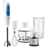 Braun MultiQuick 3 MQ 3038 Spice+ staafmixer Wit/blauw