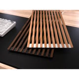Corsair FRAME 5000D WOOD RS midi tower behuizing Wit/houtkleur | 3x USB-C | Tempered Glass