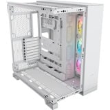Corsair iCUE LINK 6500X RGB midi tower behuizing Wit | 4x USB-A | 1x USB-C | RGB | Window