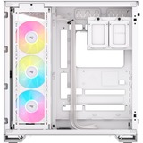 Corsair iCUE LINK 6500X RGB midi tower behuizing Wit | 4x USB-A | 1x USB-C | RGB | Window