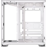 Corsair iCUE LINK 6500X RGB midi tower behuizing Wit | 4x USB-A | 1x USB-C | RGB | Window