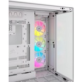 Corsair iCUE LINK 6500X RGB midi tower behuizing Wit | 4x USB-A | 1x USB-C | RGB | Window