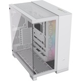 Corsair iCUE LINK 6500X RGB midi tower behuizing Wit | 4x USB-A | 1x USB-C | RGB | Window