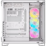 Corsair iCUE LINK 6500X RGB midi tower behuizing Wit | 4x USB-A | 1x USB-C | RGB | Window