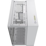 Corsair iCUE LINK 6500X RGB midi tower behuizing Wit | 4x USB-A | 1x USB-C | RGB | Window